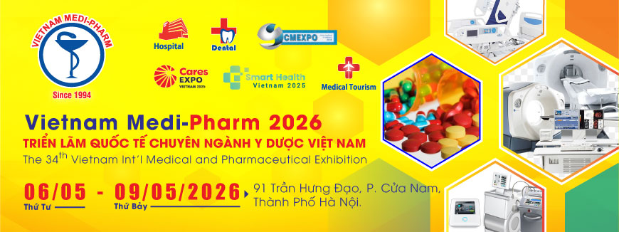 VIETNAM MEDI-PHARM 2026 Triển lãm Quốc tế Ngành Y Dược 2026 tại Hà Nội